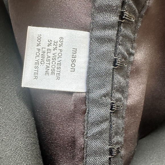 MICHELLE MASON Asymmetrical one shoulder bandeau top - Picture 5 of 12